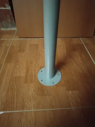 Pata Mesa Ikea Metal Gris