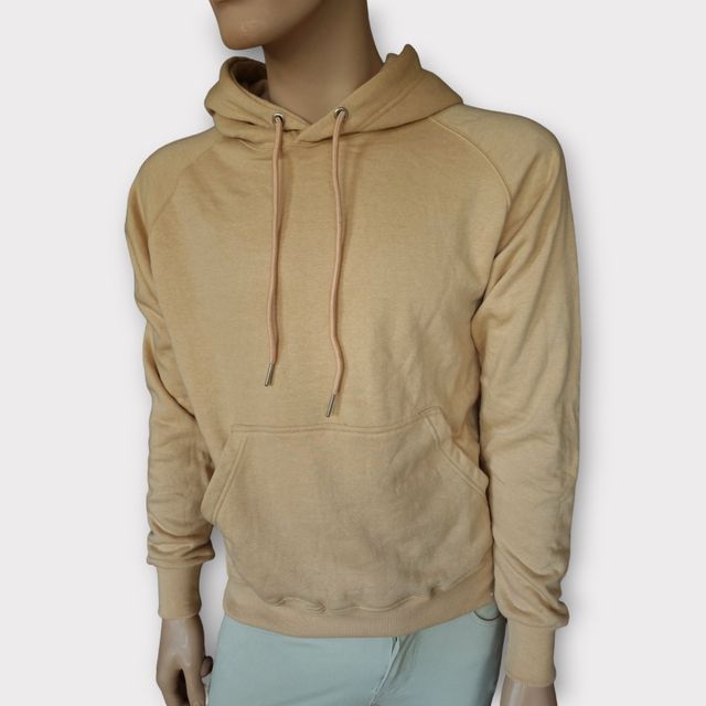 Sudadera con capucha beige/tostado