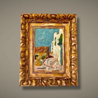 Oleo Marzo-Mart Espectacular con marco genial