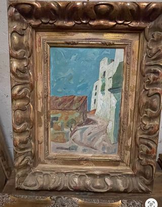 Oleo Marzo-Mart Espectacular con marco genial