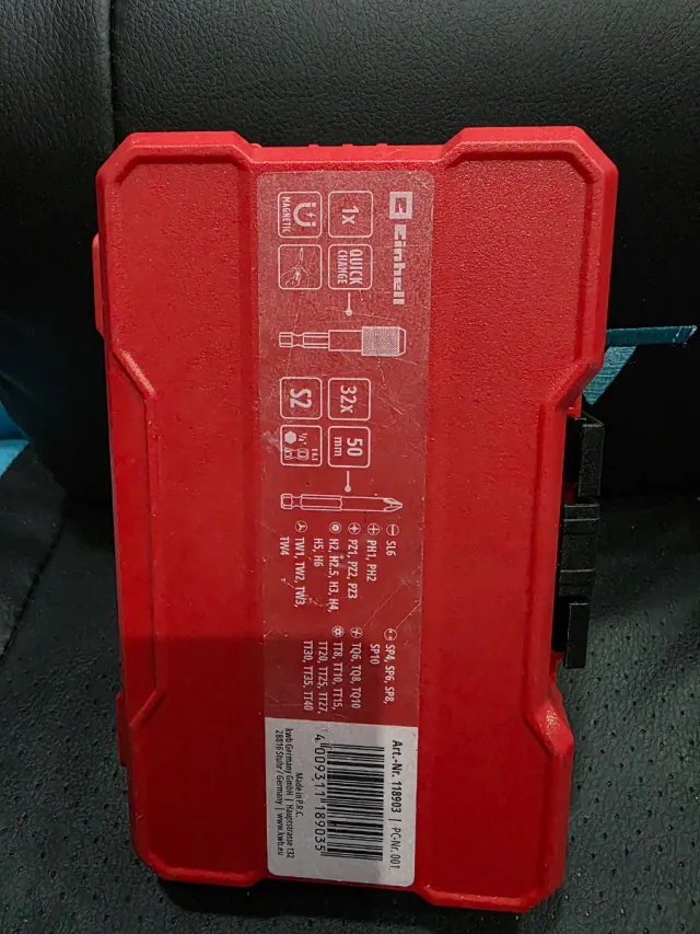 Einhell Puntas Multiusos Caja Transparente