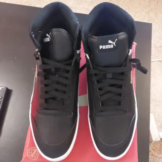 Tenis Puma Talla 44 Negro/Blanco