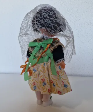 Muñeca SPS Traje Regional Valenciano, años 70