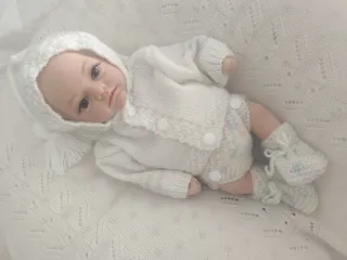Muñeca Reborn Silicona Bebé
