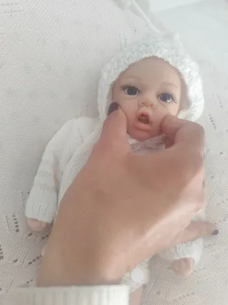 Muñeca Reborn Silicona Bebé