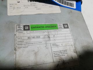 SISTEMA AUDIO / RADIO CD OPEL ASTRA H CARAVAN