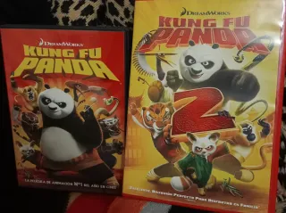 Kung Fu Panda 1 y 2 DVD