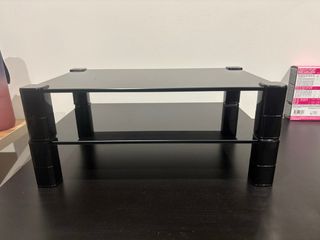 2 Alzadores de monitor negro