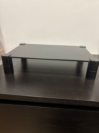 2 Alzadores de monitor negro