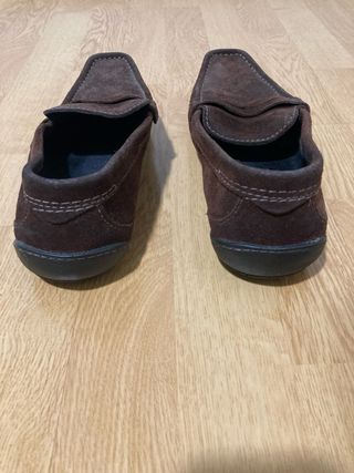 Mocasines de serraje para hombre