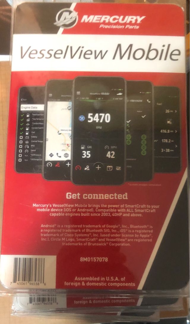 Mercury Smartcraft Vesselview Mobile nuevo