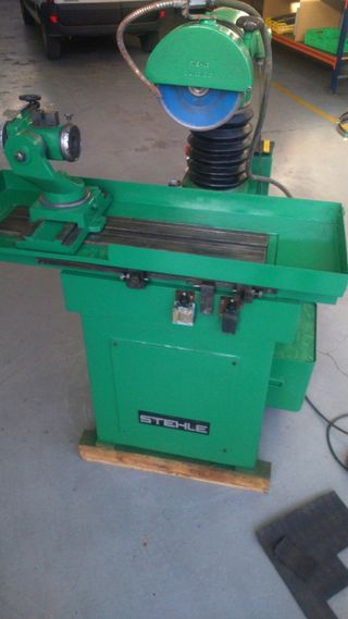 Afiladora de fresas STEHLE con cabezal porta fresa