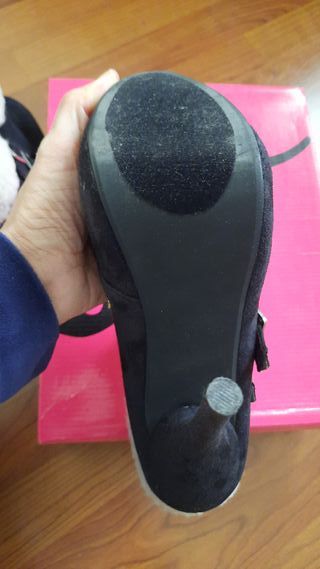 Botines J.C Dossier negros talla 38