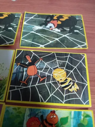 La abeja maya. Cromos