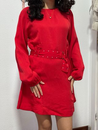 Vestido Rojo Navidad Niña