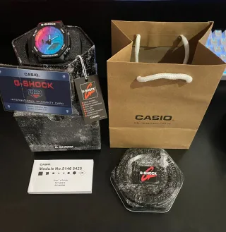 Reloj Casio G-Shock GA-2100SR-1A Multicolor