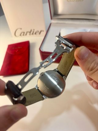 Reloj Cartier Ballon Bleu Negro/Plata