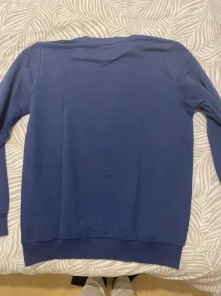 Sudadera Guess Azul con Logo en Relieve