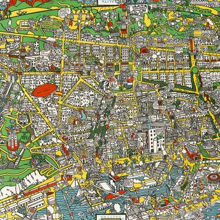 MAPA BCN 1929 FRISCO MILLOUD LITOGRAFIA ANTIGUA