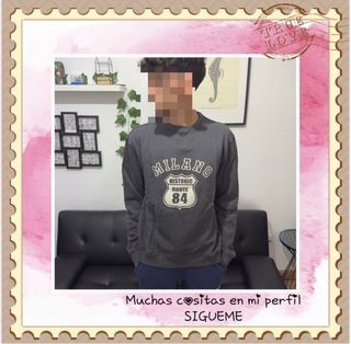 Sudadera Gris Route 84 Milano nueva con etiqueta
