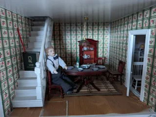 Casita de muñecas clásica