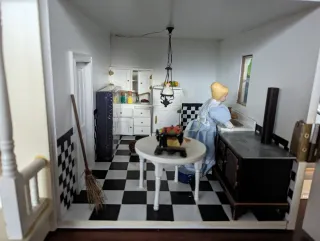 Casita de muñecas clásica