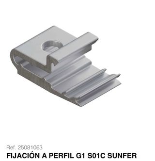 Fijación Sunfer S01C para Perfil G1