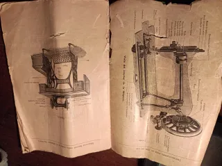 Máquina de coser antigua SINGER