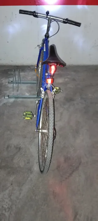 Bicicleta azul