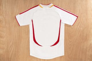 Segunda equipación España 2006 fútbol (retro)
