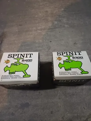 2 Carretes de Pesca Spinit 6400 y 6300