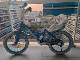 Bicicleta Frozen niña 16 pulgadas
