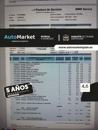 BMW Serie 5 520D MOTOR CON 168.000 KM