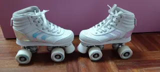 Patines blancos niña talla 36