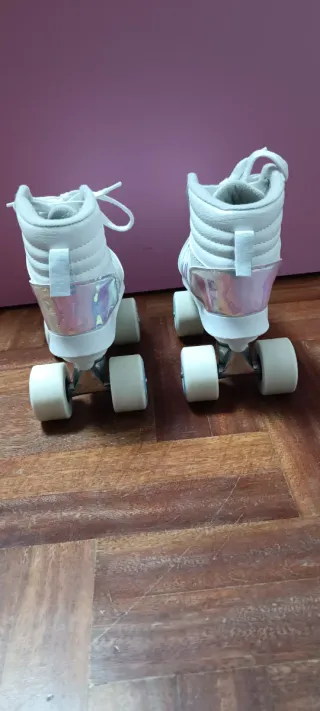 Patines blancos niña talla 36