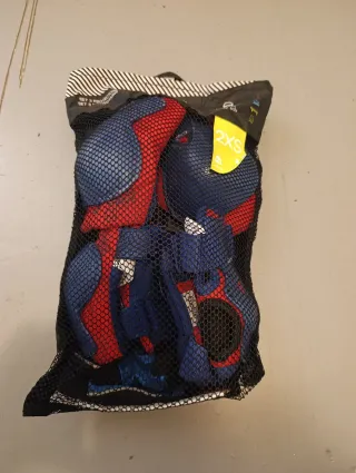 Patines 4 Ruedas Amarillos SF y protecciones