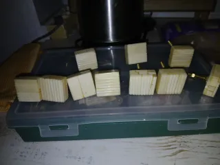 Tiradores Muebles Madera Rayada