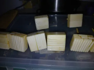 Tiradores Muebles Madera Rayada