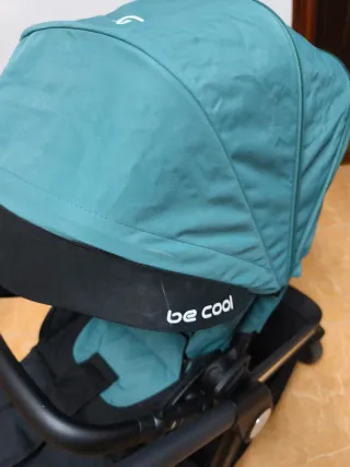 Carrito de bebé Be Cool Stratos Verde Nuevo.