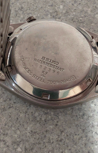 Seiko 5 Automatico Vintage Giallo