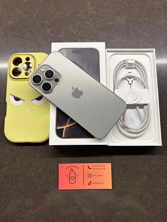 iPhone 16 PRO NUEVO NEGOCIABLE