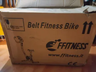 Bici Estática Compacta Negra