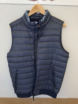 Chaleco Easy Wear Talla 48 Azul/Gris