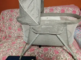 Cuna Moisés Kinderkraft Gris