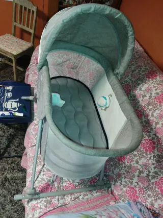 Cuna Moisés Kinderkraft Gris