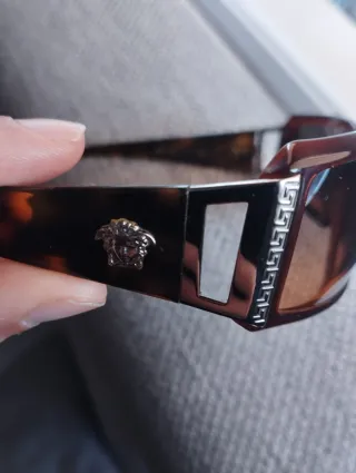 Occhiali da sole Versace marroni