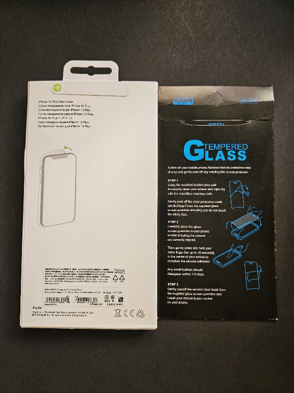 Custodia iPhone 14 Plus Trasparente Nuova