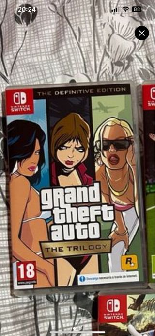 Grand Theft Auto Trilogy Definitive Edition Switch