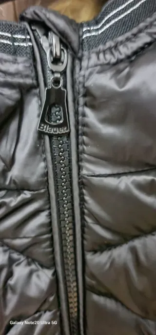 Giubbotto Blauer nero con cappuccio