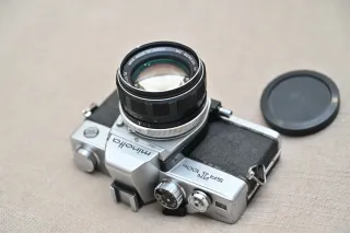 Minolta SRT 101b + Minolta Rokkor PF 58mm f1.4